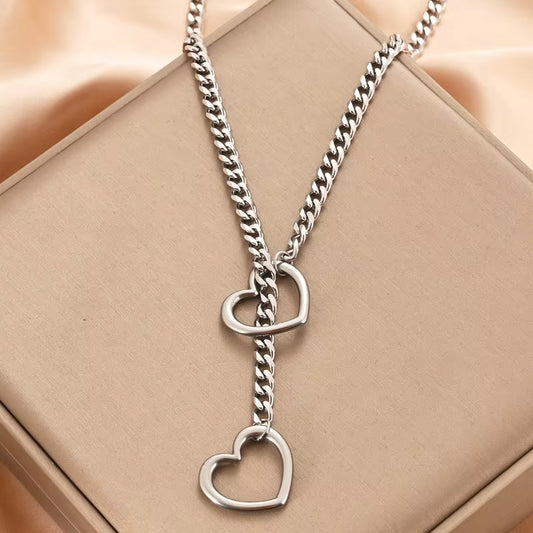 HeartLock Chain Necklace